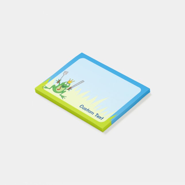 BBQ Prince Post-it Notes (Angled)