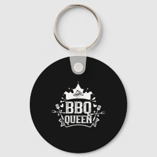 Bbq Queen Grill Meat Byrbecue Grilling Bbq Key Ring