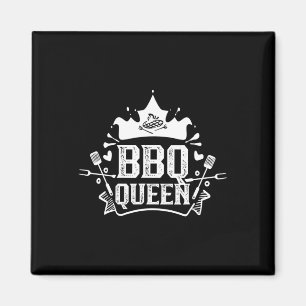 Bbq Queen Grill Meat Byrbecue Grilling Bbq Magnet