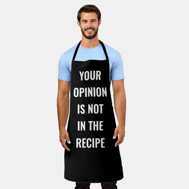 BBQ Quote Apron (Worn)