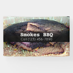 BBQ Restaurant Smoked Grilled Business Banner