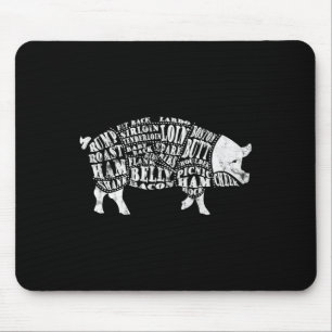 Bbq S Pig Cuts Byrbecue And Grilling Mouse Mat