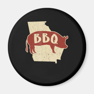 Bbq sauce barbecue chef meat cook gift magnet