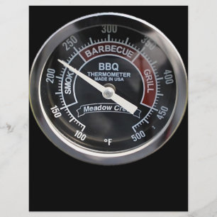 BBQ Smoker 225 Degree Temperature Gauge Perfect Flyer