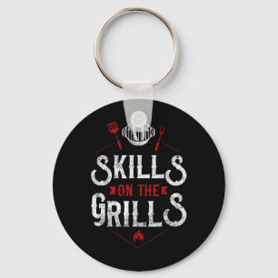 Bbq Smoker Skills On The Grills Key Ring