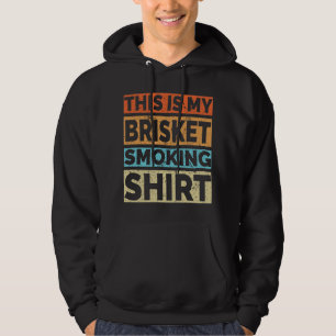 BBQ Smoker This Is My Brisket Smoking Shirt Retro