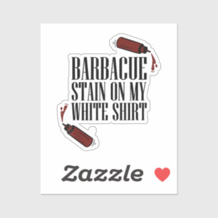 BBQ Stain on my White