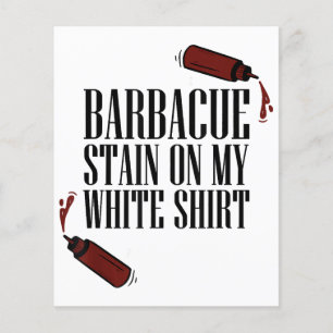 BBQ Stain on my White 