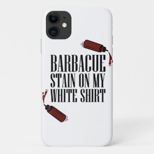 BBQ Stain on my White  iPhone 11 Case