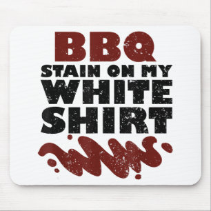BBQ Stain on my White Mouse Mat