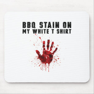 Bbq Stain On My White Mouse Mat