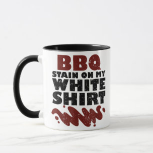 BBQ Stain on my White Mug