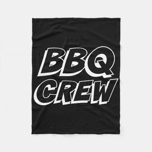 Bbq Team  Fleece Blanket (Front)