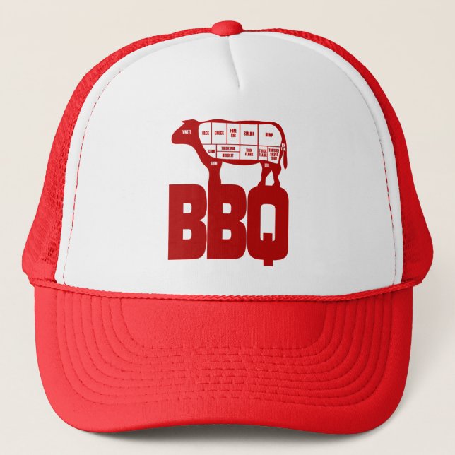 BBQ TRUCKER HAT (Front)