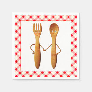 BBQ Wedding Shower Napkin