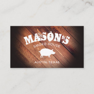 BBQ / Wood Business Card
