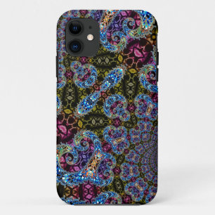 BBQSHOES: Fractal Vortex Digital Art 1020HTC iPhone 11 Case