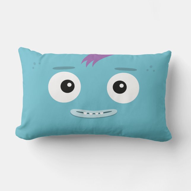 BBSS Fun Band Blue Pillow (21"x13") (Front)