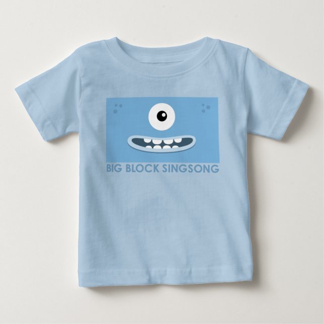 BBSS La Tee Dah Blue Baby T-Shirt (Front)