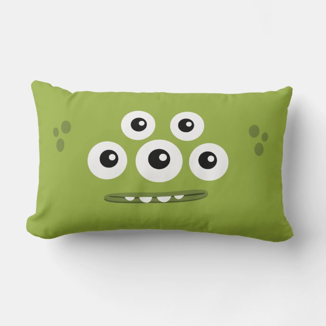 BBSS La Tee Dah Green Pillow (21"x13") (Front)