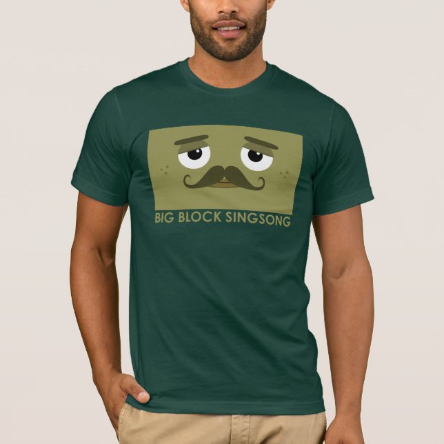 BBSS Moustachios #2 Men's T-Shirt (Front)