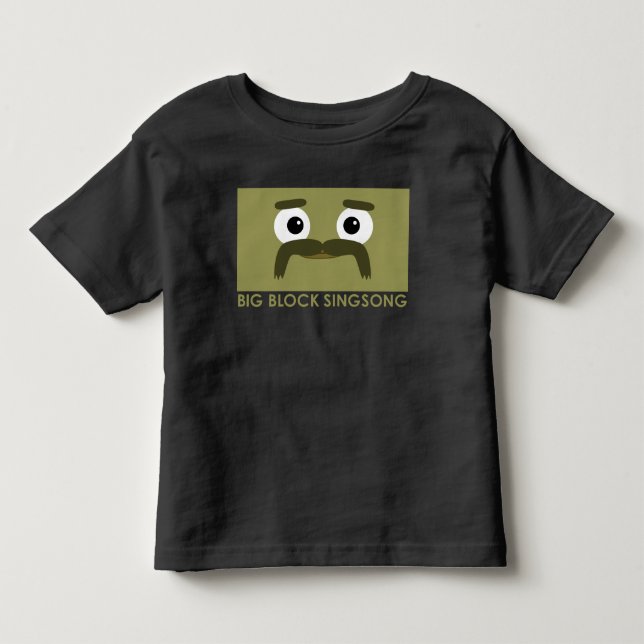 BBSS Moustachios #3 Toddler T-Shirt (Front)
