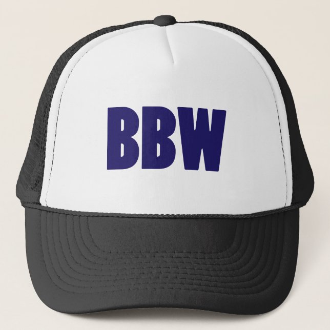 BBW TRUCKER HAT (Front)
