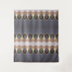 BC Fall Trees Ikat 7 Tapestry