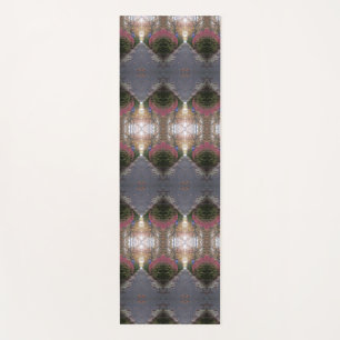 BC Fall Trees Ikat Pouf Yoga Mat
