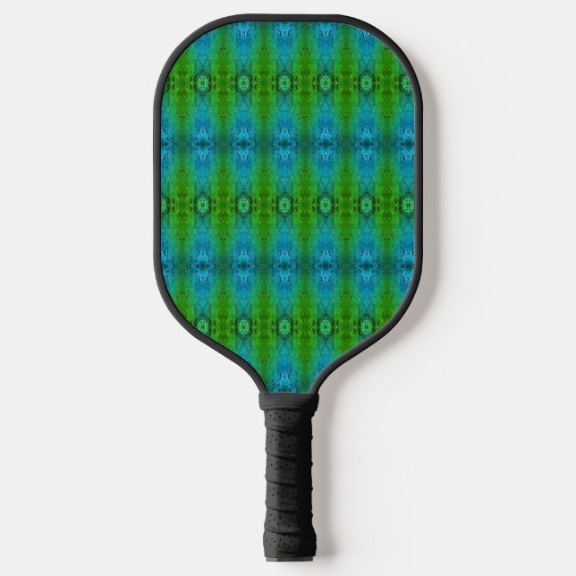 BC FT x GL Ikat 5 Pickleball Paddle (Front)