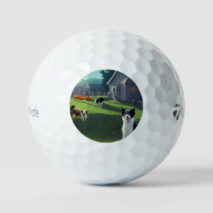 bc halloween cartoon golf balls