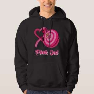 BC Leopard Pink Out Darts Tackle Breast Cancer Awa Hoodie
