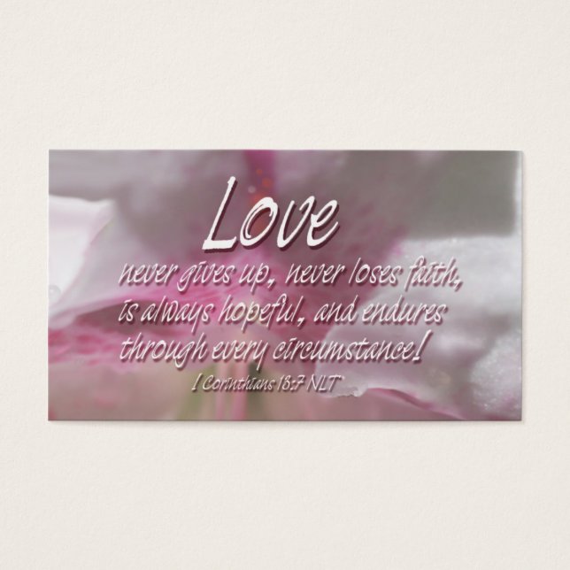 BC Love Scriptures (Front)