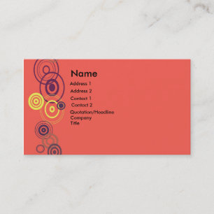 bc, Name, Address 1, Address 2, Contact 1, Cont... Business Card