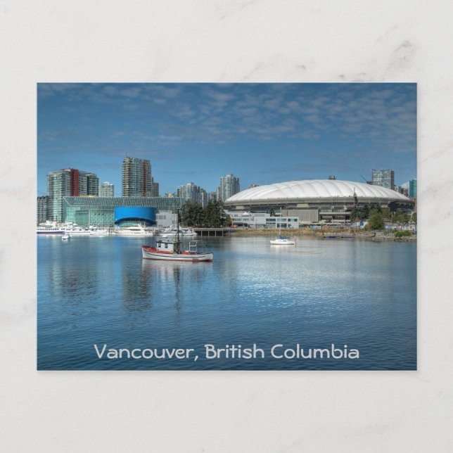 BC Place Stadium Postcard (Front)