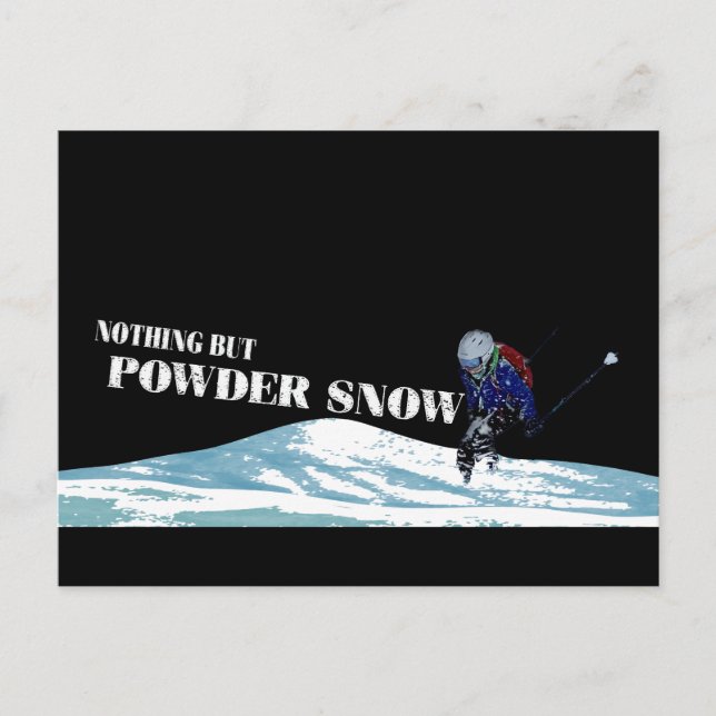 BC Rider Holiday Postcard (Front)