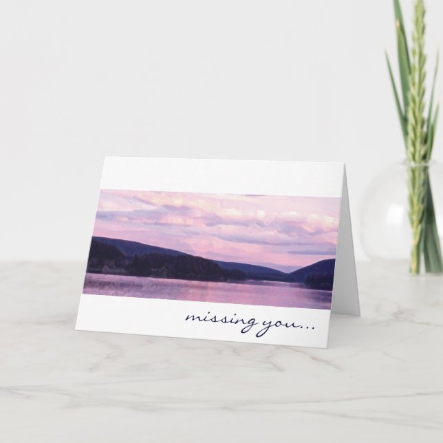 BC Sunset Card (Front)