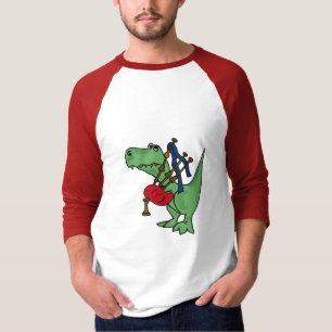 BC- T-rex Playing the Bagpipes T-shirt