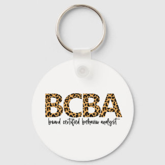 BCBA, bcba gift, behaviour analyst, ABA, BCBA  Key Ring