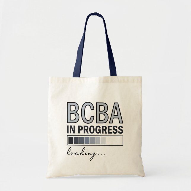 BCBA Gift, Future BCBA, BCBA Tote, BCBA Bag, BCBA  Tote Bag (Front)