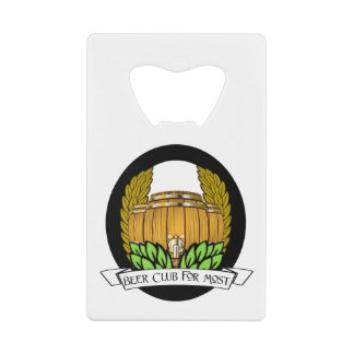 BCFM credit card bottle opener