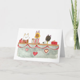 BCN news desk valentine. Holiday Card