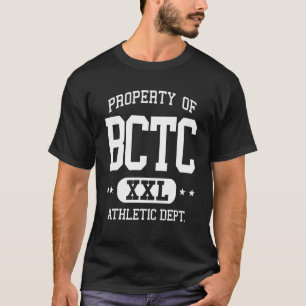 BCTC Retro Athletic Property Dept T-Shirt