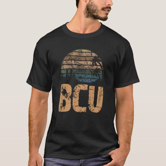 BCU Vintage Sunset Distressed T-Shirt (Front)