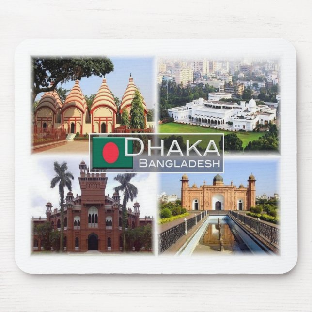 BD Bangladesh - Dhaka - Bangabhaban - Mouse Mat (Front)