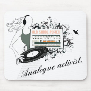 [ BD ] Old Skool Power - Celebration of Analogue Mouse Mat