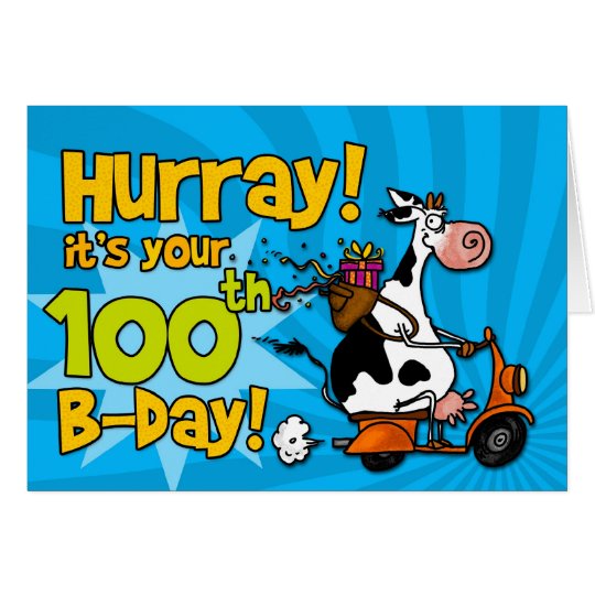 bd scooter cow - 100 card