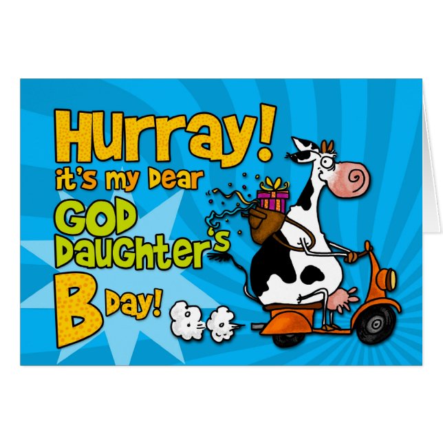 bd scooter cow - goddaughter (Front Horizontal)