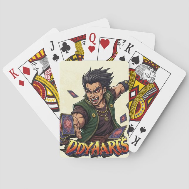 BD Verse Deck: Where Power Meets Play Playing Cards (Back)