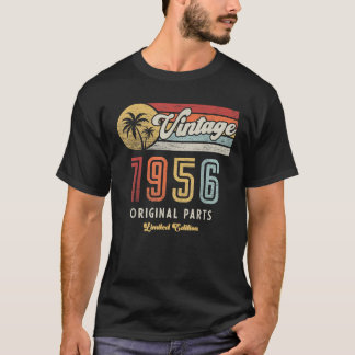 Bday 1956 Gift 70 Year Old Present Men Women Funny T-Shirt